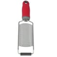 thumbnail image 1 of Rallador de Queso Multifuncional ANGGREK de Acero Inoxidable Zester de Limón Antideslizante Rojo, 1 of 7