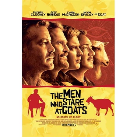 The Men Who Stare at Goats Movie Poster Print (27 x 40)