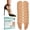 Brown, variant on Welnove Gel Arch Support Inserts Flat Feet Soft Heel Pads Plantar Fasciitis Gel Arch Support Insoles Relief,4 Pairs Men Women,0.47" Height,Clear