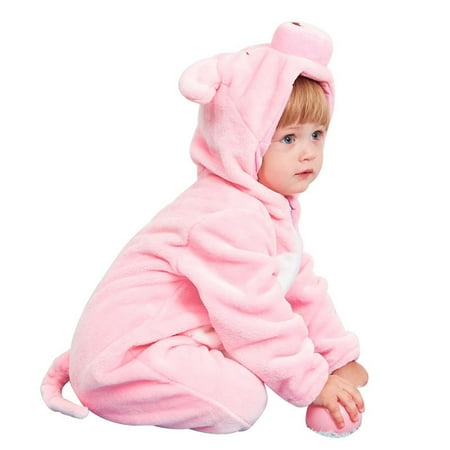 

Hunpta Babys Newborn Infant Girls Boys Spring Winter Animals Long Sleeve Fleece Romper Jumpsuit Clothes