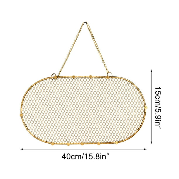 Perchero de pared dorado con arte de hierro, para decoración de pared del hogar, de metal, para puerta trasera, para ropa y sombreros.