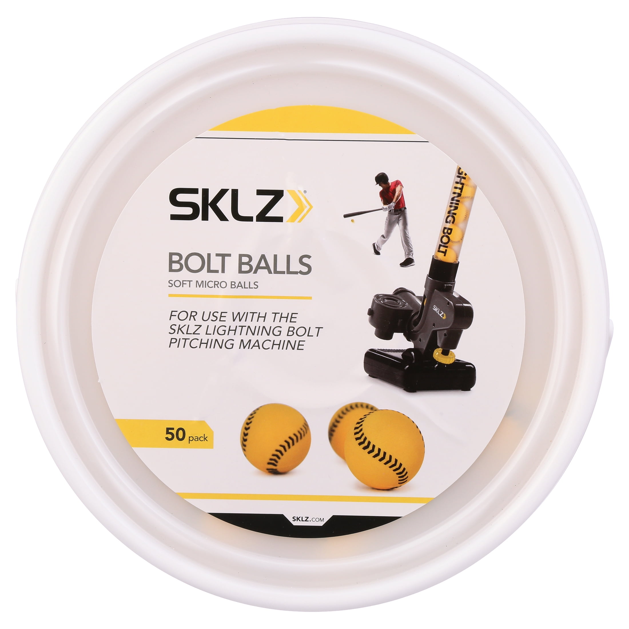 SSKTechnical Pitch MサイズBluetoothボール SKLZ Bolt Micro Training Balls, for Use with Lightning Bolt