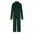 thumbnail image 7 of Usmixi Womens Tracksuits Set Women's 2 Piece Outfits Casual Half Zip Pullover Sweatshirt and Drawstring Long Pant Lounge Sets Workout Sports Sweatsuit Sets with Pocket, 7 of 7