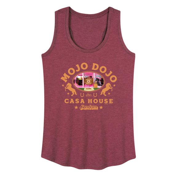 Barbie - Mojo Dojo Casa House West Women's Graphic Racerback Tank