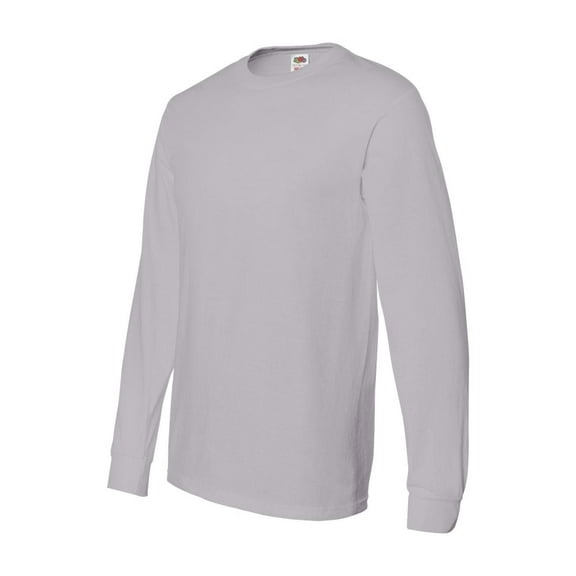 Fruit of the Loom HD Cotton for Men Women Long Sleeve Tshirt Shirt Casual Sport