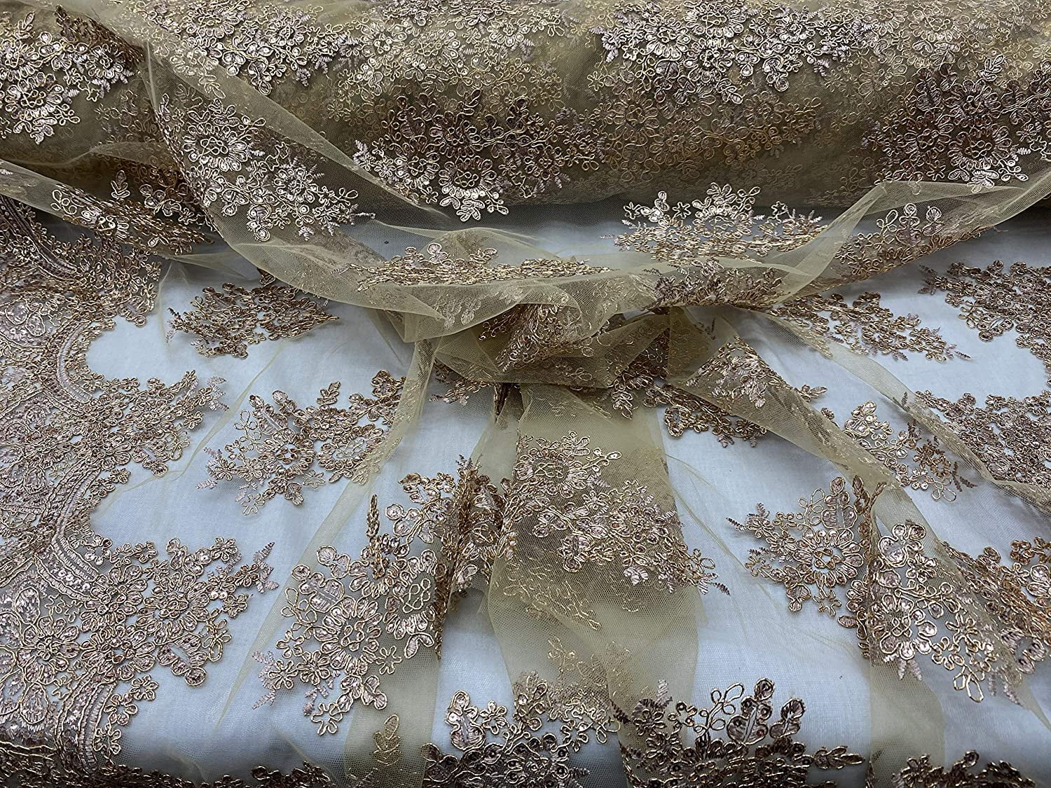 Valentina Textile Inc Sequin lace Fabric with Egypt Ubuy