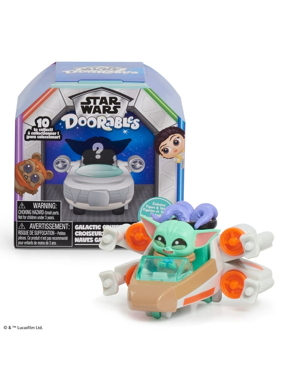 STAR WARS Doorables Galactic Cruisers, Collectible Figures and Vehicles, Kids Toys for Ages 5 up