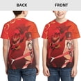 thumbnail image 4 of Hazbin Hotel Boys Girls 3d Graphic Printed T-Shirt Crewneck Short Sleeve Tees, 4 of 6