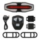 thumbnail image 2 of Luz Trasera Intermitente para Patinete Eléctrico, Recargable por USB y con Control Remoto, LED., 2 of 5