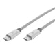 thumbnail image 1 of Cable Perfect Choice de USB-C a USB-C M-M , 1m. Color Gris. Perfect Choice PC-101697, 1 of 2