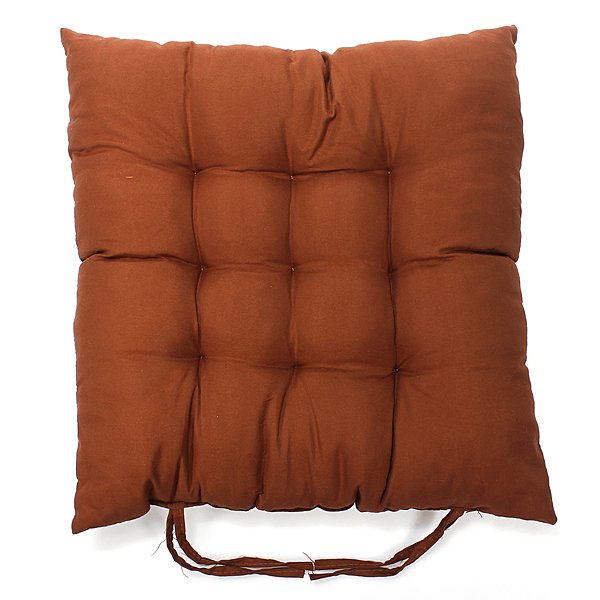 15x15 inch Anti Slip Soft Square Cotton Chair Seat Cushion Pillow Mat