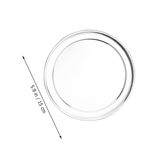 UPOUART Wear Resistant 18 Inch Aluminum Baking Pan Round Shaped Pizza Plate for Kitchen Use