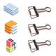 thumbnail image 5 of Clips Para Carpetas, 50 Clips Metálicos Para Carpetas De Papel De 32 Mm Para Documentos, 5 of 7
