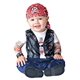 thumbnail image 2 of Born to be Wild InfantDisfraz de niño negroBlanco InCharacter 16022, 2 of 2