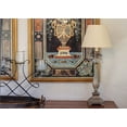 thumbnail image 3 of 8" Parchment Biege Empire Hardback Slanted Linen Lampshade, 3 of 3
