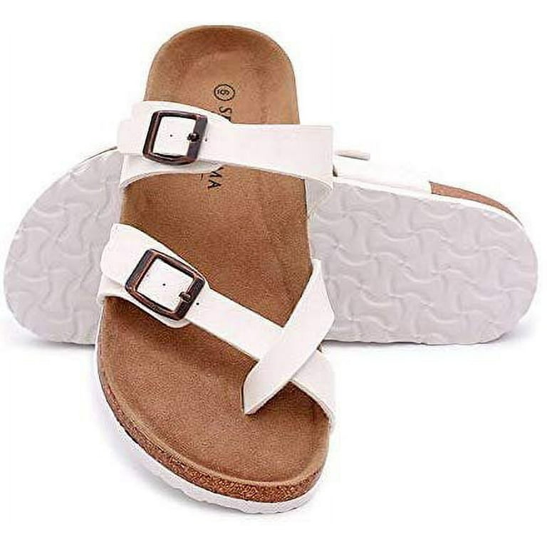 Cork sandals best sale flat