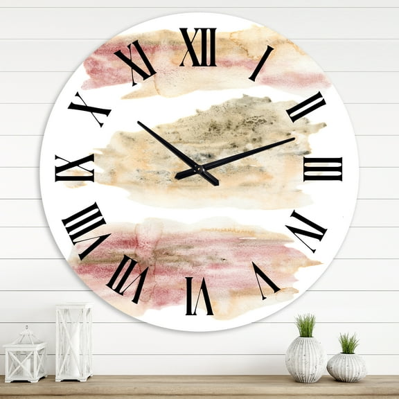 Designart 1 in Quartz Modern/Contemporary Wall Clock