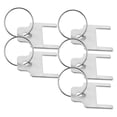 thumbnail image 2 of KAKOWELY 5pcs 770301 Paper Towel Dispenser Keys With Key Rings Compatible With Universal Paper Towel And Toilet Tissue Dispensers1.1"X1.06"X0.08", 2 of 5