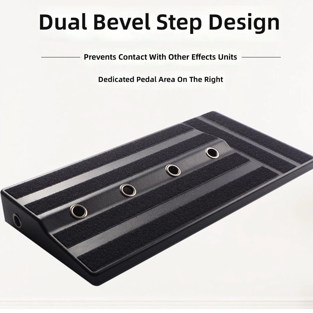 High Capacity Effects Pedal Board With Excellent Heat Dissipation Modern Guitar Pedal Board for Musicians