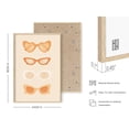 thumbnail image 3 of HAUS AND HUES Sunglasses Art Peach Aesthetic Wall Decor - Fashion Wall Decor and Boho Room Decor for Bedroom Aesthetic | Fashion Wall Poster for Room Aesthetic Photos (24" x 36" Framed Beige), 3 of 6