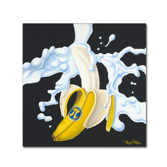 Trademark Fine Art 'Banana Cream Pi' Canvas Art by Ryan Rice Fine Art