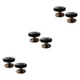 thumbnail image 3 of Cateissary Marco de cama de hilo ajustable herramienta antivibración cama fija no puede proporcionar soporte telescópico para la pared de la Negro S 3piezas, 3 of 6