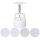 thumbnail image 1 of 4pcs Hand Press Cookie Stamp Moon Cake Decor Mould Barrel Mooncake Mold 100g Pastry DIY Tool Mid-Autumn Festival, 1 of 4