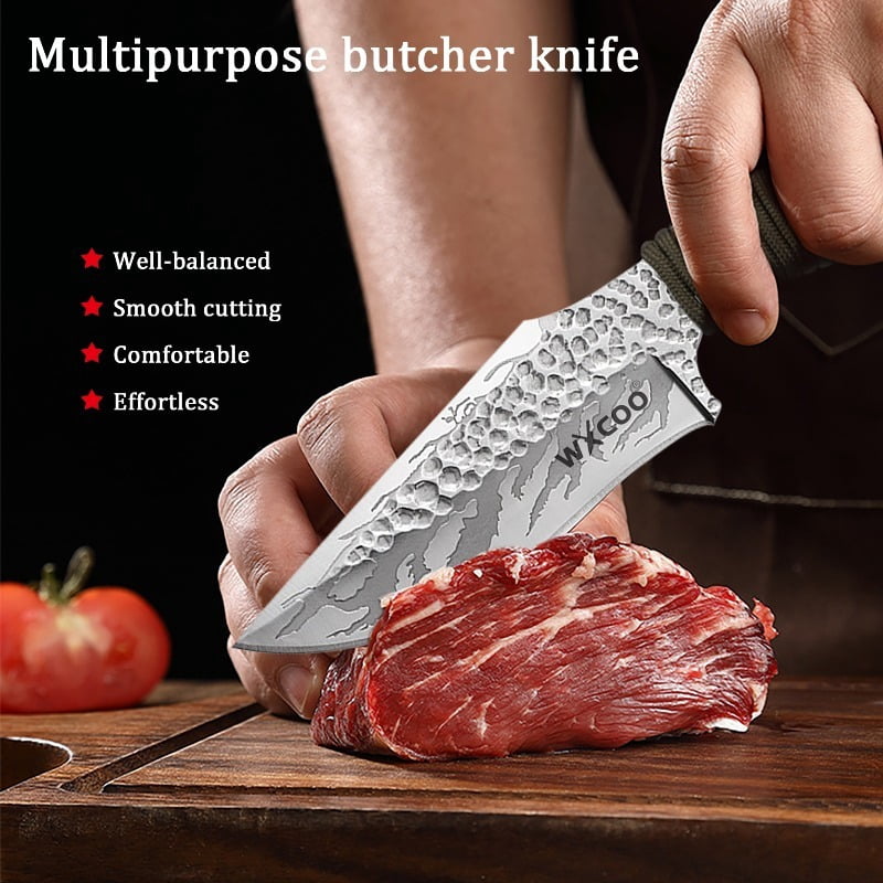 10PCS High Quality Stainless Steel Utility Knife Fruit Knife Sharp Fish Knife Kitchen Accessories Barbecue Knives Kitchen Gadgets Unique Knives for Men Household Items Clearance Sale Multipurpose