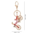 thumbnail image 2 of RENACLIPY Bike Keychain Multipurpose Decorative Accessory for Bags, Keys, and More, Compact 4.7×1.8×0.3in Size, 2 of 8