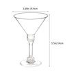 thumbnail image 4 of 15 Pcs Clear Wine Glasses Set for Wedding Reception, Banquet, Home Bar, Cocktail Party Decoration, 4 of 6