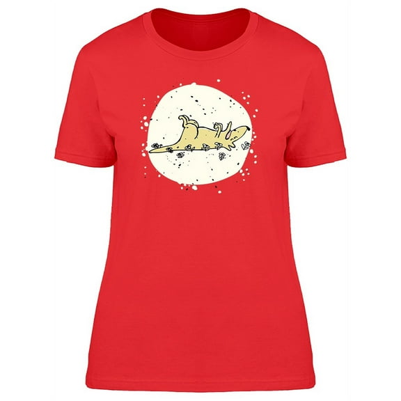 Dog Laying On The Grass Tee Women's -Image by Shutterstock