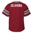 thumbnail image 3 of Toddler Crimson Oklahoma Sooners Two-Piece Red Zone Jersey & Pants Set, 3 of 5