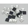 thumbnail image 6 of U8MO 100 Clear Faceted Square Flatback Glass Crystal Rhinestone Gems 10X10mm No Hole, 6 of 7