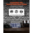 thumbnail image 4 of Dranite Gray Brick Waterproof Self-Adhesive Wallpaper, 17.7x393.7in Peel and Stick Decor, 4 of 11
