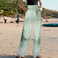 thumbnail image 2 of Pantalones Para Mujer Pantalones Casuales Sueltos Con Cintura Elástica Pantalones Largos Rectos de Cintura Alta Odeerbi ODB137128, 2 of 8