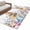 White, variant on Bunny Easter Area Rug 5x7 Washable Rug Non Slip Spring Floral Eucalyptus Leaves Weeping Wooden Large Area Rug Soft Stainresistant Indoor Floor Carpet for Living Room Bedroom Home Office Dining Room