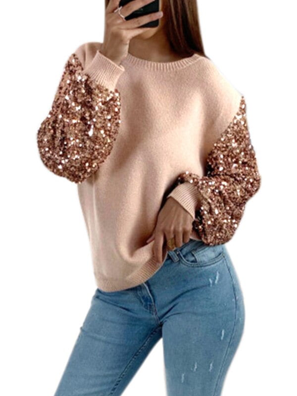 ladies sequin jumper