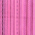 thumbnail image 1 of Ahgly Company Indoor Square Abstract Pink Modern Area Rugs, 6' Square, 1 of 4