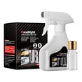 thumbnail image 1 of Headlight Restoration Kit for Cars with Crystal Coating, 180ml Bottle, Cleans Yellowing and Oxidized Lens, 1 of 8