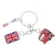thumbnail image 1 of Exquisito llavero de estilo británico, llavero de recuerdo de Londres, llavero de aleación, colgante, recuerdo de viaje, amuleto estético para colgar en el bolso., 1 of 7