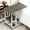 Light Luxury Deep Glacier Color (Minimalist Style), variant on Mobile Nightstand with Wheels, Height Adjustable Bedside Table with Storage Shelf, Rolling Side End Table for Bedroom, Dorm, Living Room, Easy Assembly& Space-Saving Caster Table for Small Spaces.