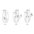 thumbnail image 2 of Hi-Line Gift Ltd Pouring Jugs Fountain, 2 of 7
