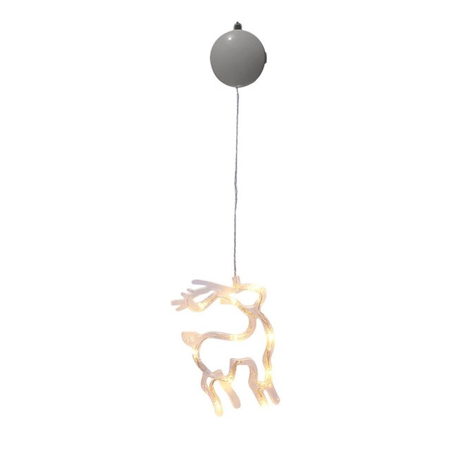 Christmas Led Lights Hanging Win-Dow With Suction Cup For Xmas Tree Decoration