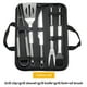 thumbnail image 2 of Juego de barbacoa de acero inoxidable, bolsa Oxford, utensilios para barbacoa, combinación de barbacoa doméstica para exteriores, herramientas para barbacoa, 2 of 9