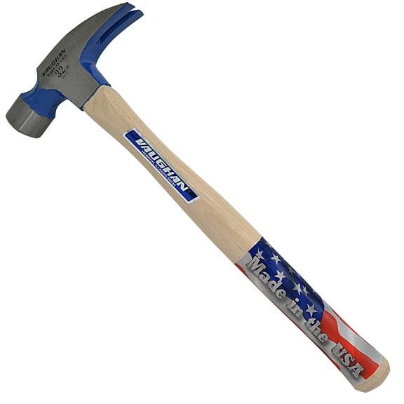 Vaughan 707M 32 Oz 18" Milled Face Wood Super Framing Hammer