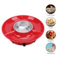 thumbnail image 3 of Chocolate Fondue Pot, 25W Electric Chocolate Maker Fondue Pot 2 Mode Adjustment High Temperature Melting Base Fast Heating with Tray and Forks for Chocolate Fondue Machine, 3 of 7