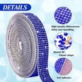thumbnail image 2 of Self Adhesive Crystal Rhinestone Ribbon Strips, 1 Yard Diamond Ribbon Bling Rhinestone Sticker Rhinestone for Crafts,Wedding,Christmas Part, 2 of 7