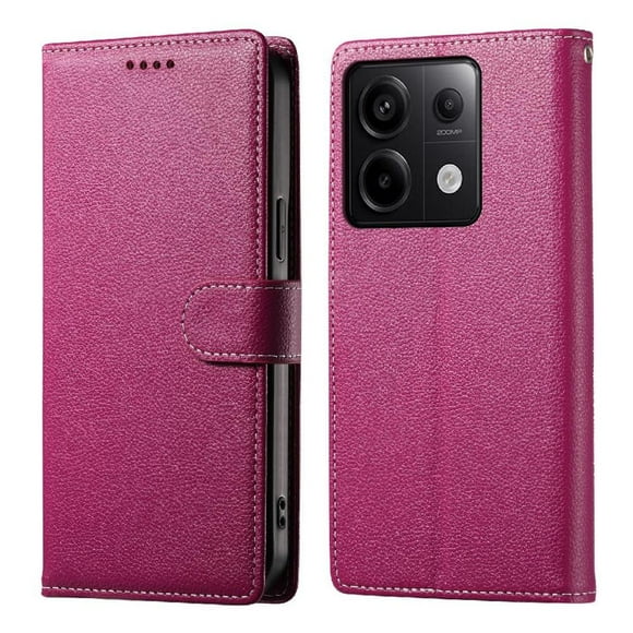 Case for FOXDOCK Xiaomi Poco X6 5G Wallet Case – Premium Leather, 3 Card Slots, Shockproof Protection