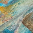 thumbnail image 2 of Dalyn Rugs Machine Washable Indoor/Outdoor Chantille ACN2039 Teal 2'6" x 3'10" Rug, 2 of 9