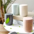 thumbnail image 2 of Yuarrent Taza de estofado de comida de acero inoxidable de 250 ml, contenedores grandes, fiambrera de bolsillo, termos de vacío térmicos, buen sellado, Decoración del hogar Rosa Yuarrent HA023981-03, 2 of 6